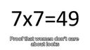 7x7=49