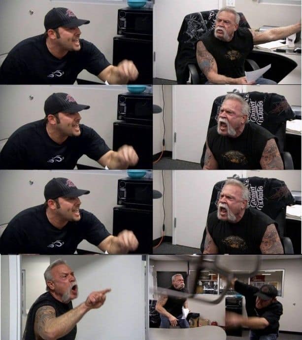 American Chopper Argument meme image