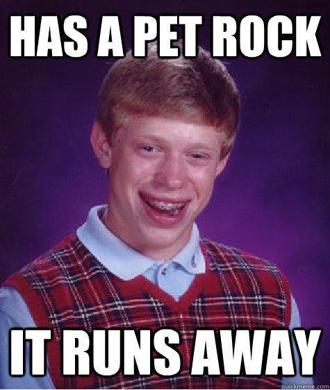 Kyle Craven na foto de anuário de Bad Luck Brian
