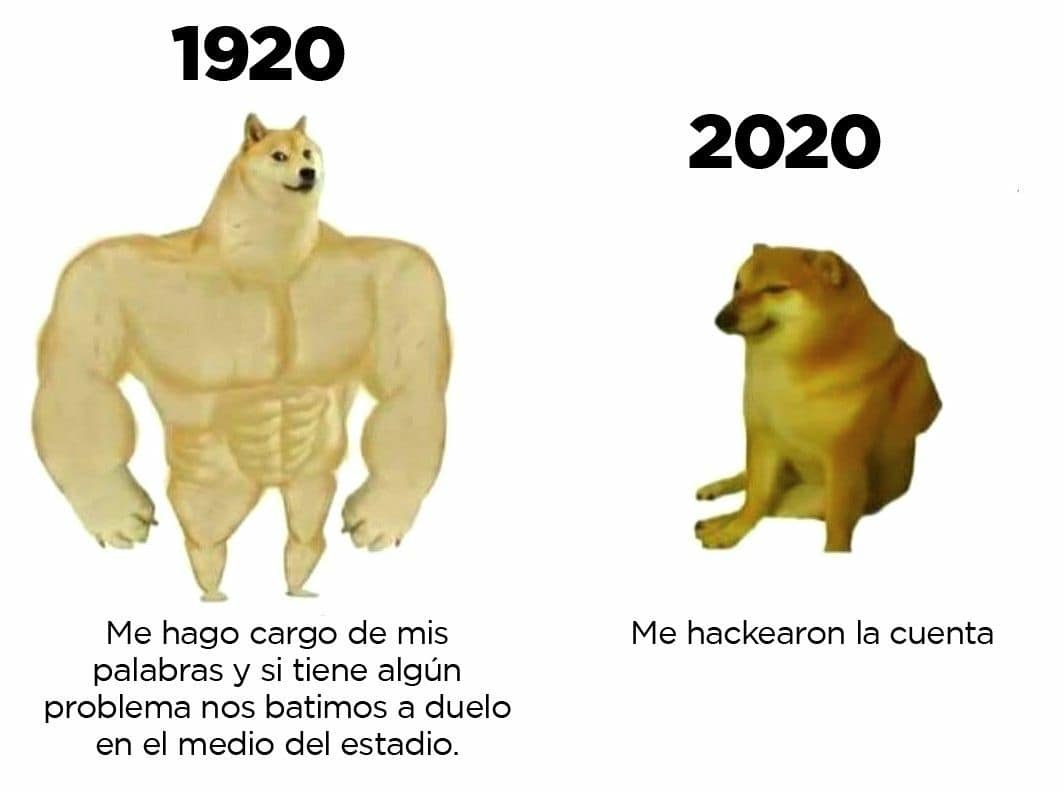 Buff Doge vs. Cheems meme variation — example 2