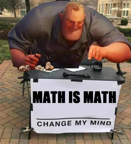 Edição do meme Change My Mind — exemplo 4