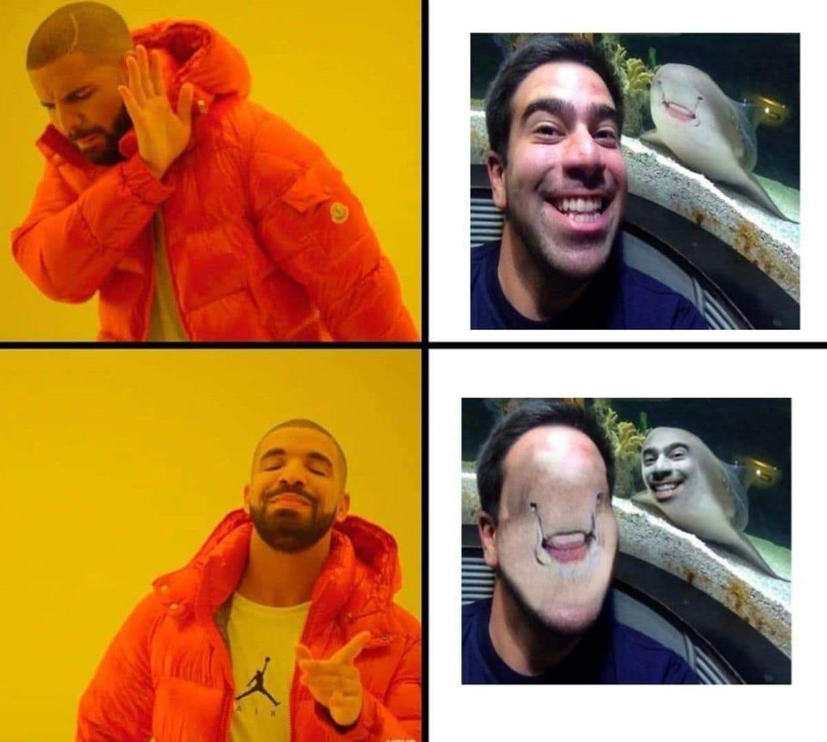 Drake Hotline Bling variation — example 2