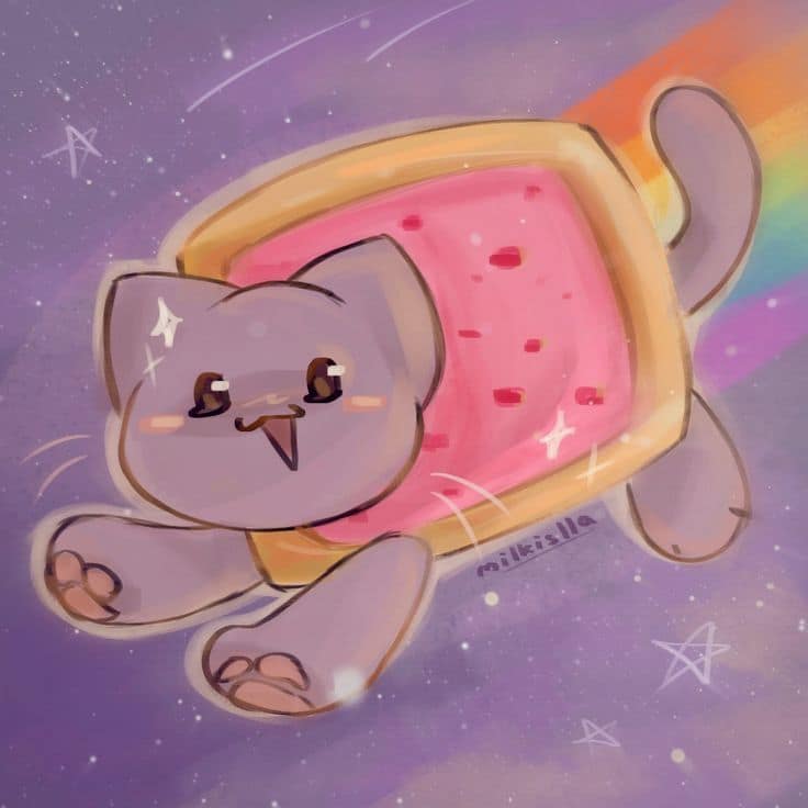 Fan art aux couleurs douces