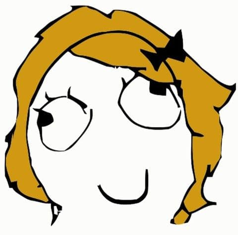 Derpina Rage Comics character