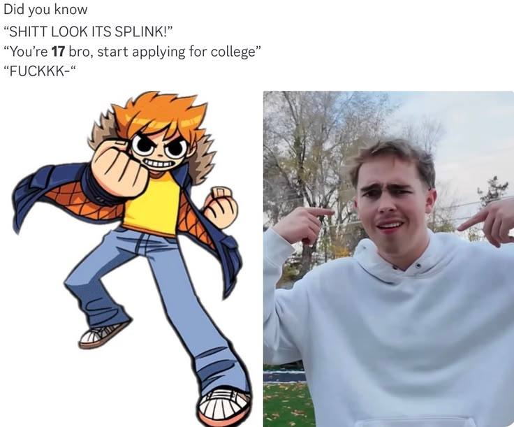 She's 17, Scott image macro — example 3