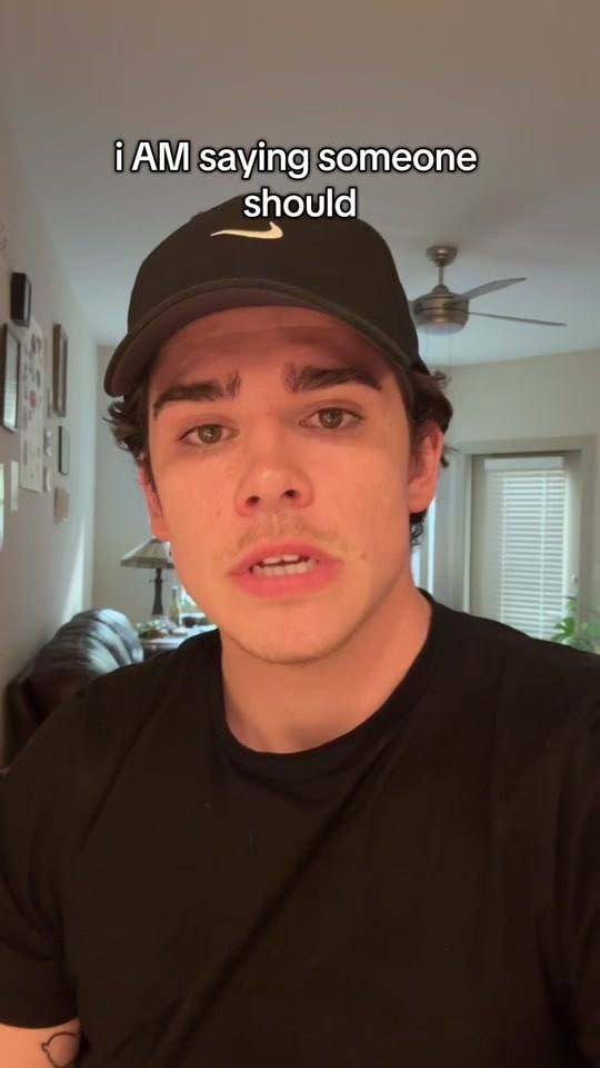 Peyton Vanest in the Instagram reel captioned “I AM not SAYING SOMEONE SHOULD!”