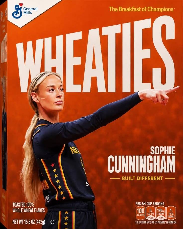 Sophie Cunningham pointing during an Indiana Fever game — example 4