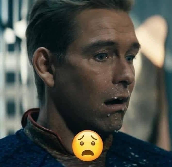 Homelander choqué dans une scène du final de The Boys