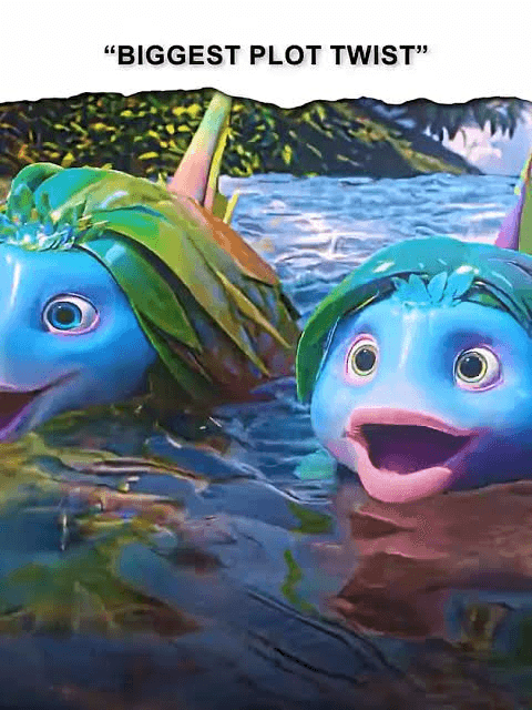 Two Swapped characters beneath the caption Biggest plot twist