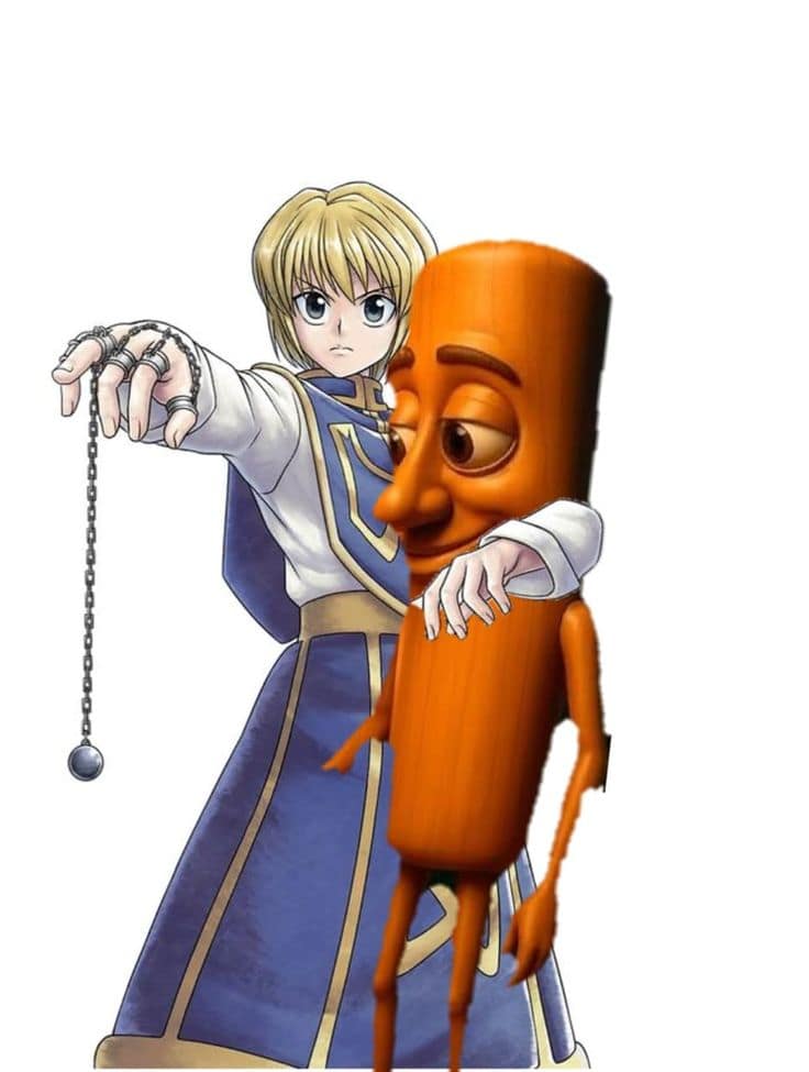 Tung Tung Tung Sahur example 1: Tung Tung Tung Sahur, a wooden AI character holding a bat