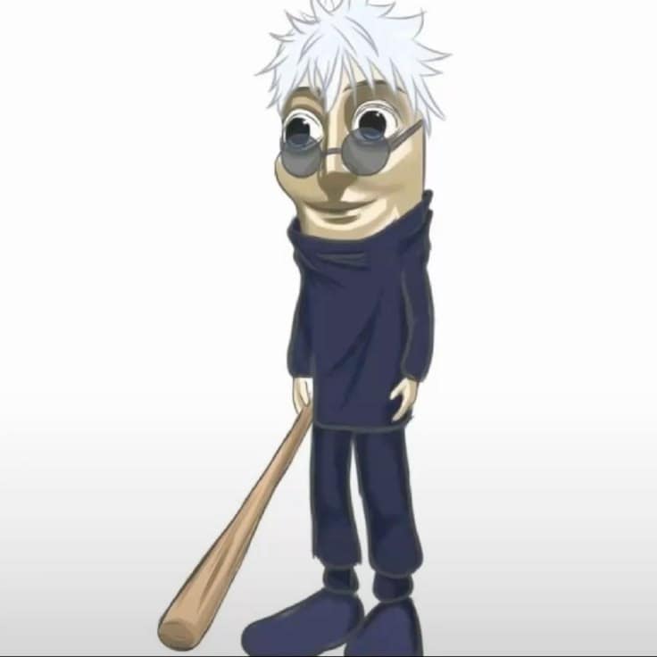 Tung Tung Tung Sahur ejemplo 12: Tung Tung Tung Sahur, personaje de madera generado por IA con un bate