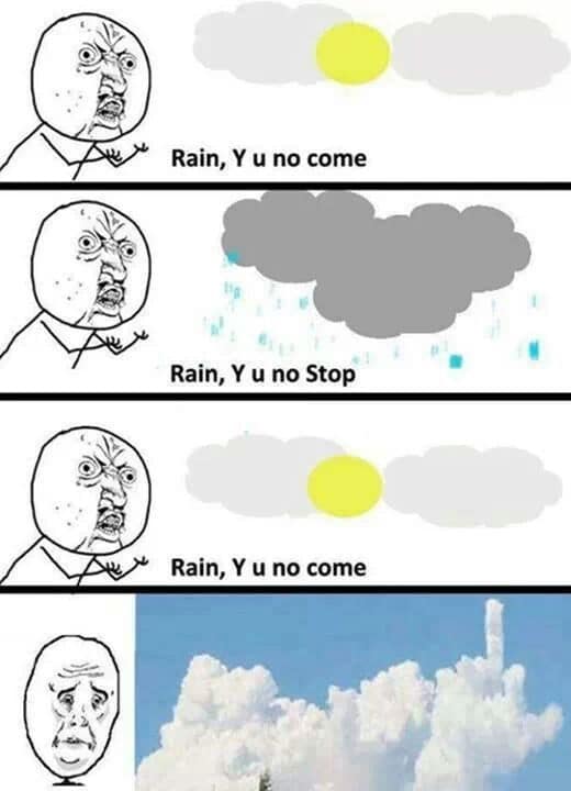Y U NO example 1: The bug-eyed, pleading Y U NO Guy rage-comic face