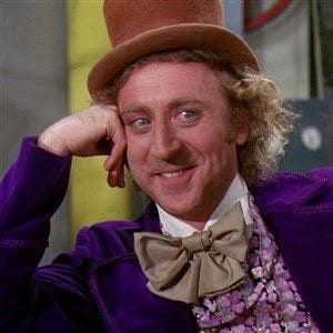 Gene Wilder as Willy Wonka leaning his head on one hand in the Condescending Wonka template