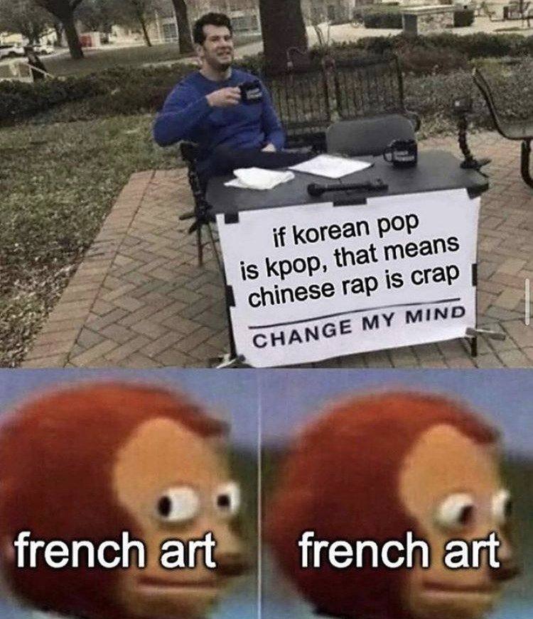 Une scène Change My Mind modifiée