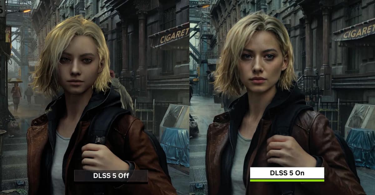 DLSS 5 Off / DLSS 5 On variation — example 2