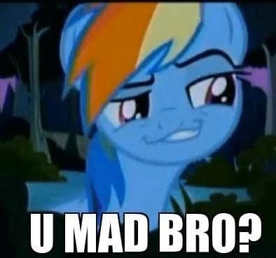 The original-style Don't Swear poster with Pinkie Pie and Rainbow Dash — example 6