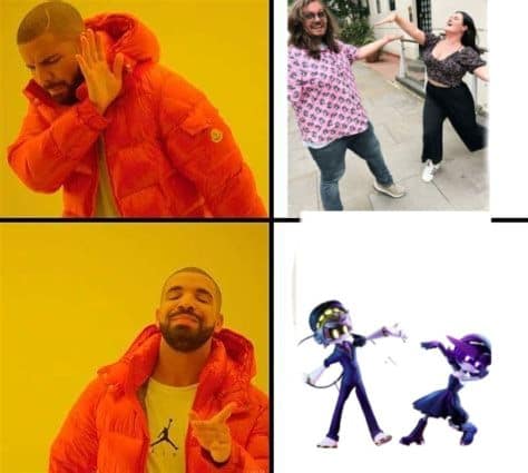 Drake Hotline Bling variation — example 6