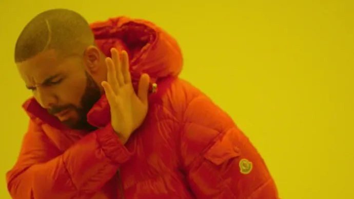 Drake Hotline Bling meme image