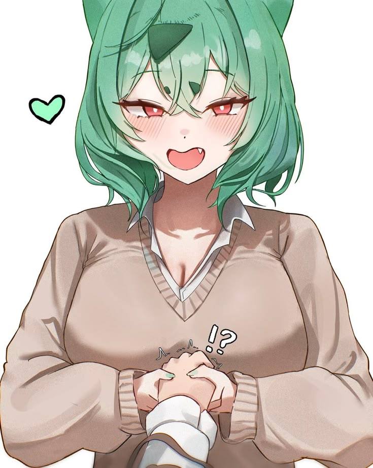 Fan art de Bulbizarre en lycéenne gyaru