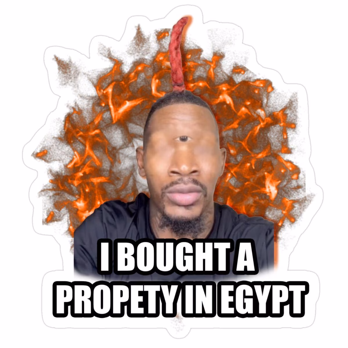 Cam Easty property-in-Egypt meme frame — example 2